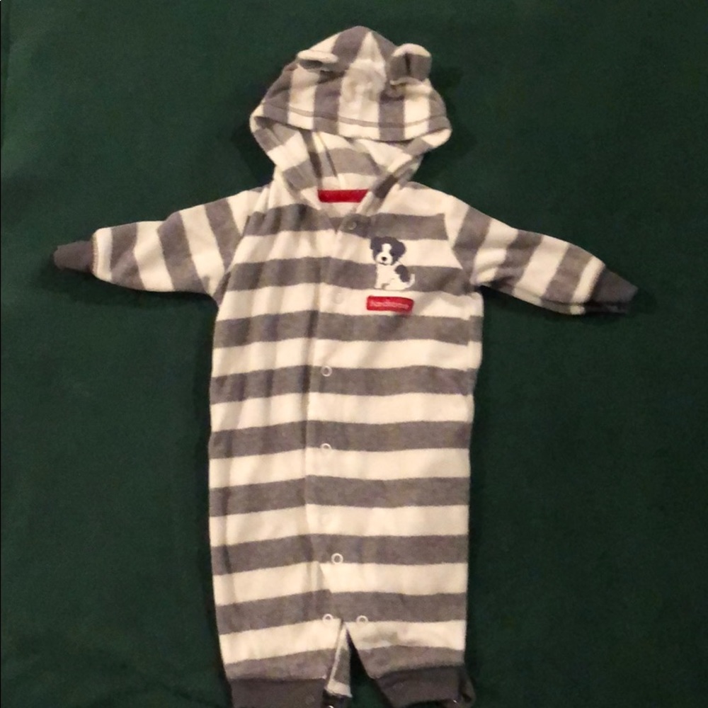 Carters Cozy Puppy Onesie
